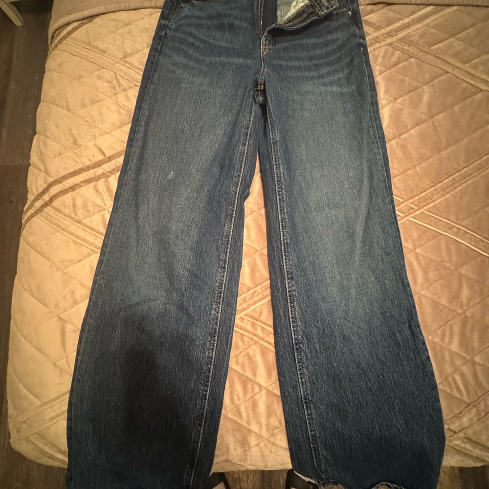 Old Navy Women's High Rise Jeans - Dark Blue